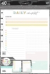 Picture of Happy Planner Big Planner Fill Paper 40/Pkg - Happy Plans