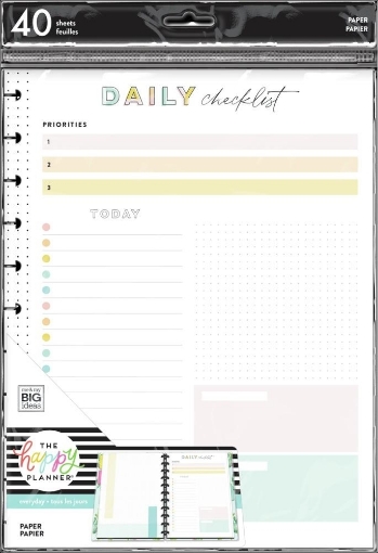 Picture of Happy Planner Big Planner Fill Paper 40/Pkg - Happy Plans