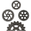 Picture of Tim Holtz Idea-Ology - Μεταλλικά Διακοσμητικά Στοιχεία, Industrial Gears