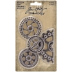 Picture of Tim Holtz Idea-Ology Μεταλλικά Στοιχεία - Industrial Gears, 4τεμ 