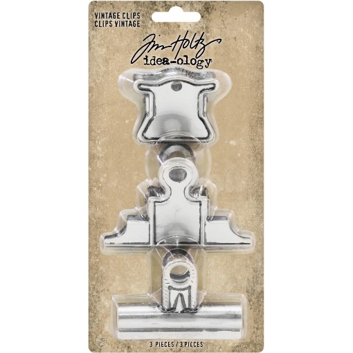 Picture of Tim Holtz Idea-Ology - Μεταλλικά Διακοσμητικά Στοιχεία, Vintage Clips