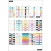 Picture of Happy Planner Sticker Value Pack Μπλοκ με Αυτοκόλλητα - Student, Bold School, 847τεμ.