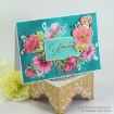 Picture of Spellbinders Glimmer Hot Foil Plate - Μεταλλική Μήτρα Χρυσοτυπίας By Becca Feeken - Sweet Blooms Border, Delicate Impressions