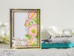 Picture of Spellbinders Glimmer Hot Foil Plate - Μεταλλική Μήτρα Χρυσοτυπίας By Becca Feeken - Sweet Blooms Border, Delicate Impressions