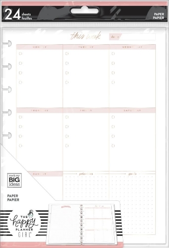 Picture of Happy Planner Classic Fill Paper - Minimalist Weekly