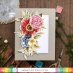 Picture of Waffle Flower Crafts Σετ Διάφανες Σφραγίδες & Μήτρες Κοπής – Bouquet Builder 7, 32τεμ