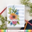 Picture of Waffle Flower Crafts Σετ Διάφανες Σφραγίδες & Μήτρες Κοπής – Bouquet Builder 7, 32τεμ