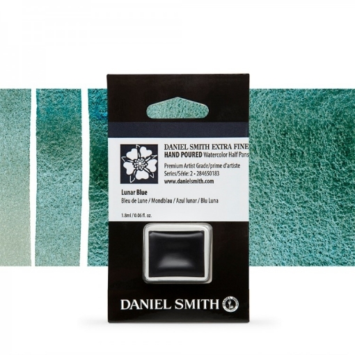Picture of Daniel Smith Extra Fine Watercolor | Χρώμα Ακουαρέλας Half Pan – Lunar Blue
