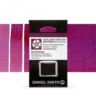 Picture of Daniel Smith Extra Fine Watercolor | Χρώμα Ακουαρέλας Half Pan – Rose of Ultramarine