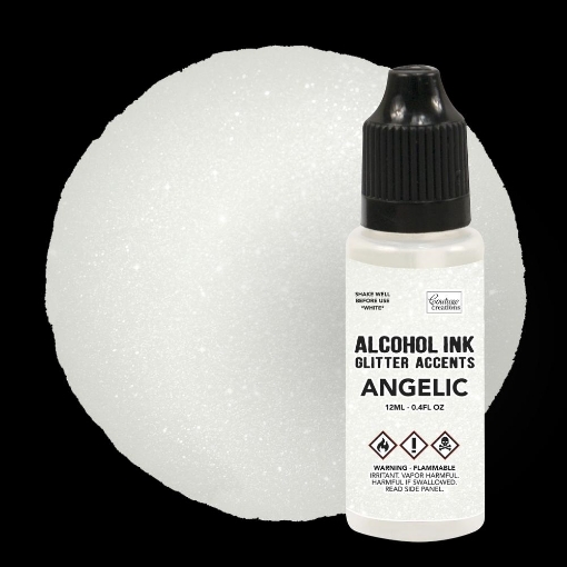 Picture of Couture Creations Glitter Accents Alcohol Ink | Μελάνι Οινοπνεύματος με Glitter 12ml - Angelic