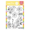 Picture of Waffle FlowWaffle Flower Crafts Clear Stamps Set Σετ Διάφανες Σφραγίδες – Poinsettia, 10τεμer Crafts Stamps – Poinsettia