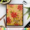 Picture of Waffle FlowWaffle Flower Crafts Clear Stamps Set Σετ Διάφανες Σφραγίδες – Poinsettia, 10τεμer Crafts Stamps – Poinsettia