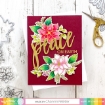 Picture of Waffle FlowWaffle Flower Crafts Clear Stamps Set Σετ Διάφανες Σφραγίδες – Poinsettia, 10τεμer Crafts Stamps – Poinsettia