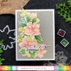 Picture of Waffle FlowWaffle Flower Crafts Clear Stamps Set Σετ Διάφανες Σφραγίδες – Poinsettia, 10τεμer Crafts Stamps – Poinsettia