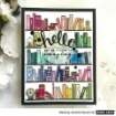 Picture of Hero Arts Poly Clear Stamp Set Σετ Διάφανες Σφραγίδες  – Bookcase Peek-A-Boo, 26τεμ