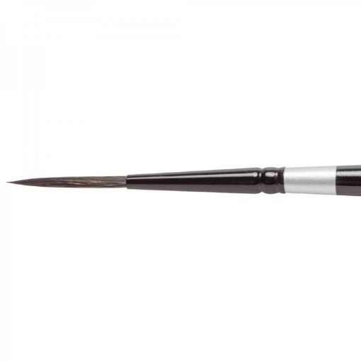 Picture of Silver Black Velvet Πινέλο Ακουαρέλας 3007S Script Liner No. 4