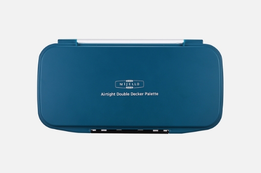 Picture of Mijello Airtight Double Decker Watercolor Palette - Αεροστεγής Παλέτα 40 Θέσεων