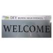 Picture of Crafter's Workshop Slimline Στένσιλ 16.5"X6" - Welcome