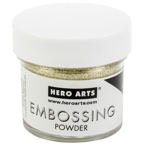 Picture of Hero Arts Embossing Powder Σκόνη Θερμοανάγλυφης Αποτύπωσης - Gold Glitter, 28g 