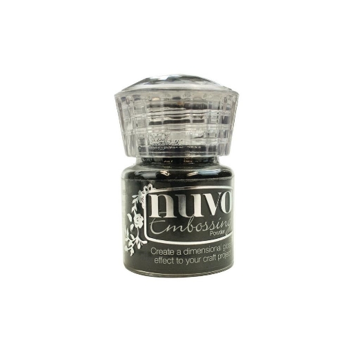 Picture of Nuvo Embossing Powder Σκόνη Θερμοανάγλυφης Αποτύπωσης - Jet Black, 20g 