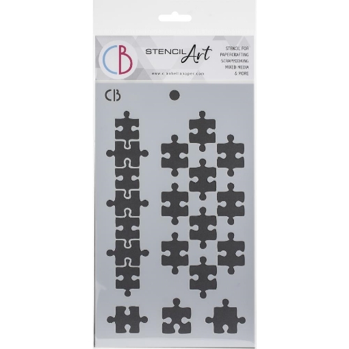 Picture of Ciao Bella Art Texture Στένσιλ 5"X8" -  Puzzle