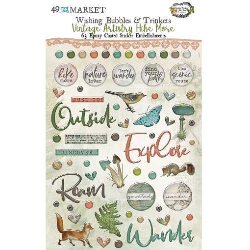 Picture of 49 And Market Wishing Bubbles & Trinkets - Vintage Artistry Hike More  