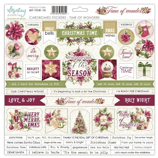 Picture of Mintay Papers Αυτοκόλλητα Chipboard - Time of Wonders