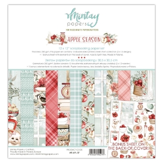Picture of Mintay Papers Scrapbooking Collection 12''x12'' - Apple Season