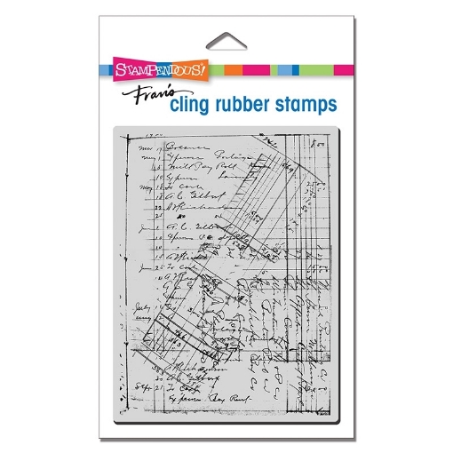 Picture of Stampendous Σφραγίδες Cling – Ledger Script