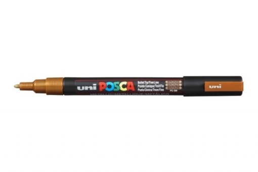 Picture of Μαρκαδόρος POSCA 3M Fine Bullet Tip Pen - Bronze