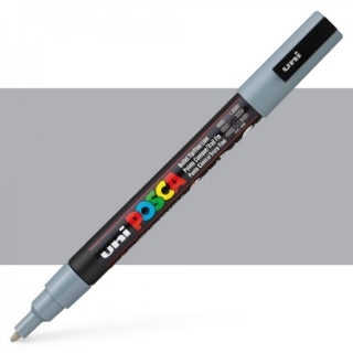 Picture of Μαρκαδόρος POSCA 3M Fine Bullet Tip Pen - Grey