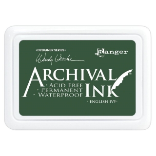 Picture of Ranger Archival Ink Pad English Ivy – Αδιάβροχο Πράσινο Λειχήνας Μελάνι Σφραγίδας