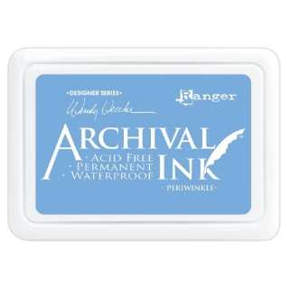 Picture of Ranger Archival Ink Pad Periwinkle – Αδιάβροχο Απαλό Μπλε-Λεβάντα Μελάνι Σφραγίδας