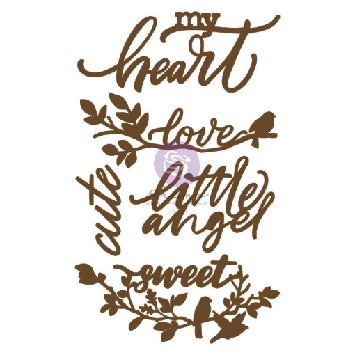 Picture of Prima Laser Cut Chipboard - My Heart