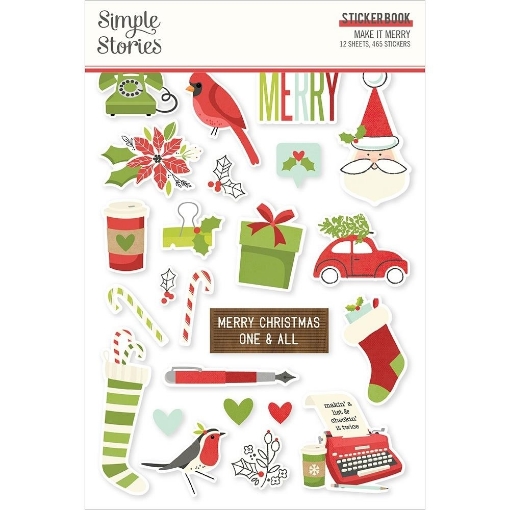 Picture of Simple Stories Μπλοκ Αυτοκόλλητων – Make it Merry
