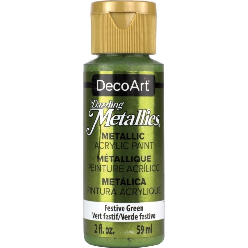 Picture of Deco Art Dazzling Metallics Μεταλλικό Ακρυλικό Χρώμα 59ml - Festive Green