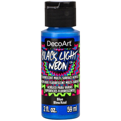 Picture of Deco Art Ακρυλικό Χρώμα Black Light Neons - Blue