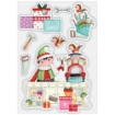 Picture of Craft Consortium Clear Stamps Σετ Διάφανες Σφραγίδες Made By Elves  – Workshop, 7τεμ