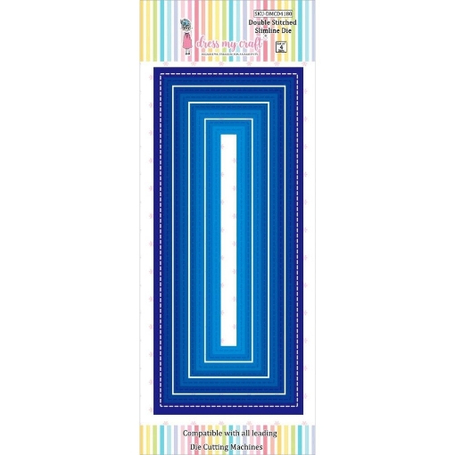 Picture of Dress My Craft Dies – Μήτρα Κοπής Double Stitched Slimline