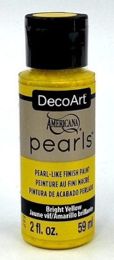 Picture of DecoArt Ακρυλικό Χρώμα Americana Pearls 59ml - Bright Yellow