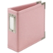 Picture of We R Memory Keepers Classic Leather D-Ring Album 4"X4" – Pretty Pink - Άλμπουμ