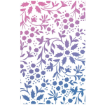 Picture of Ciao Bella Art Texture Στένσιλ 5"X8" -  Winter Flowers