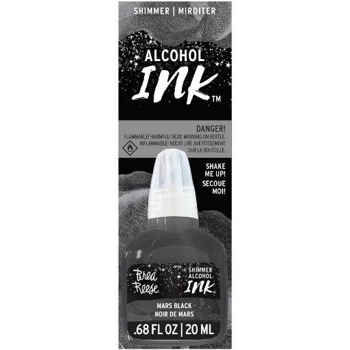 Picture of Brea Reese Pigment Alcohol Inks Μελάνι Οινοπνεύματος 20ml - Shimmer Mars Black