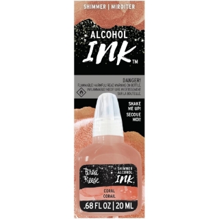 Picture of Brea Reese Μελάνι Οινοπνεύματος – Shimmer Coral (Σάπιο Μήλο με Glitter), 20ml