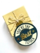 Picture of Sizzix Surfacez Μεταλλικά Φύλλα Αλουμινίου  6"X6" - Gold