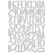 Picture of Μήτρα Κοπής Sizzix By Lisa Jones- Stylized Alphabet, 62 τεμ.