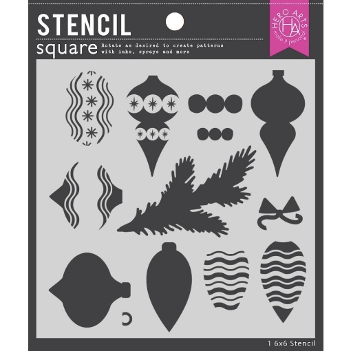 Picture of Hero Arts Στένσιλ - Layering Ornaments And Trimmings