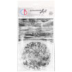 Picture of Ciao Bella Stamping Art Διάφανες Σφραγίδες 4'' x 6'' - Woodgrain, 2τεμ.
