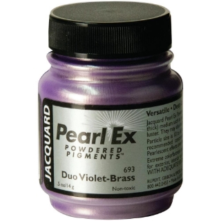 Picture of 🪄 Jacquard PearlEx Powdered Pigment 14g - Duo Violet Brass – Mica Χρωστική σε Σκόνη με Ιριδίζον Βιολετί–Μπρονζέ Εφέ