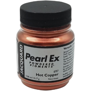 Picture of 🪄 Jacquard PearlEx Powdered Pigment 14g - Hot Copper – Mica Χρωστική σε Σκόνη σε Ζεστό, Μεταλλικό Χάλκινο Φινίρισμα